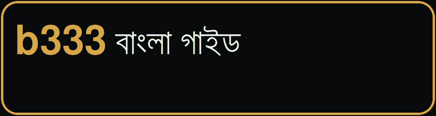 b333 বাংলা গাইড Logo